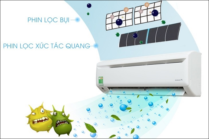 Phin lọc xúc tác quang Apatit Titan phát huy khả năng vượt trội khi có ánh nắng