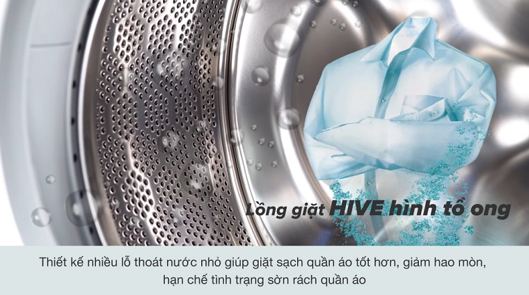 Lồng giặt HIVE hình tổ ong