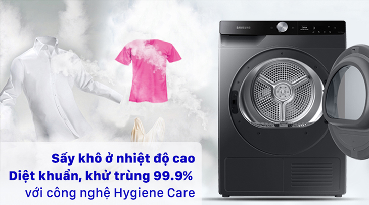 Công nghệ Hygiene Care diệt 99,9% vi khuẩn