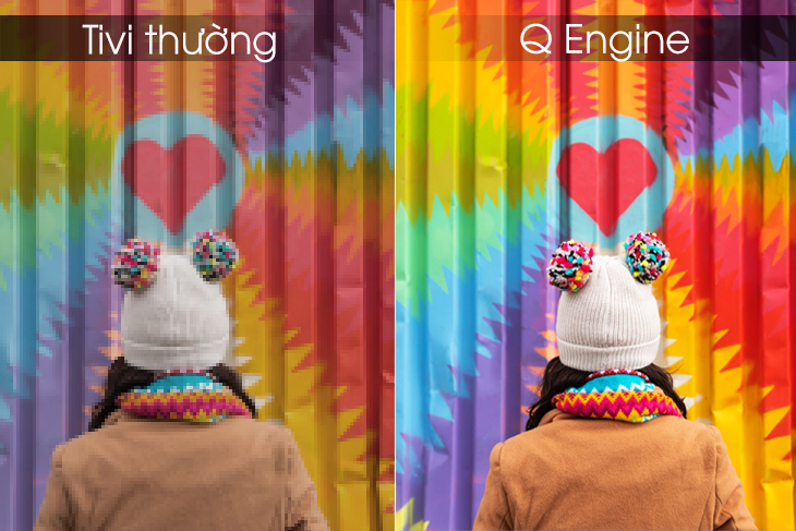 Các công nghệ hình ảnh đặc biệt trên tivi Samsung - Q Engine