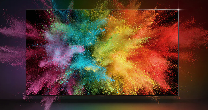 Dải màu rộng QNED Color Pro