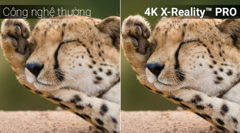 Công nghệ 4K X-Reality™ PRO trên tivi Sony 2018