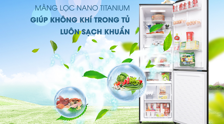 Công nghệ khử mùi Nano Titanium