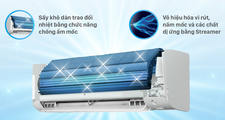 Chống ẩm mốc với công nghệ Streamer 1