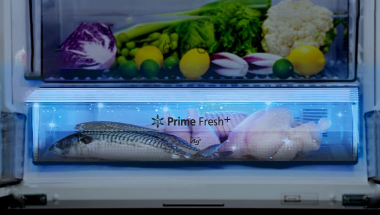 Hình ảnh ngăn Prime Fresh tích hợp Blue Ag+