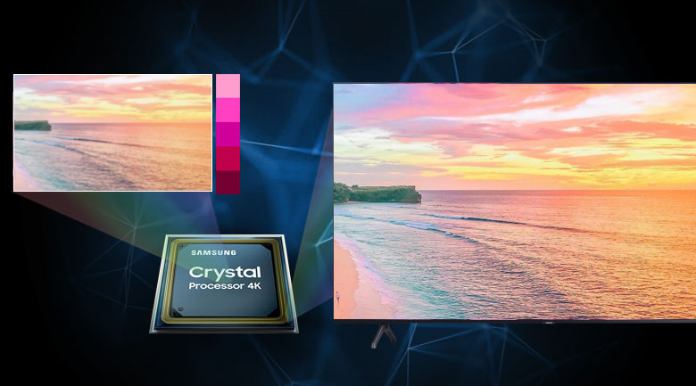 Tivi Samsung - Crystal Processor 4K