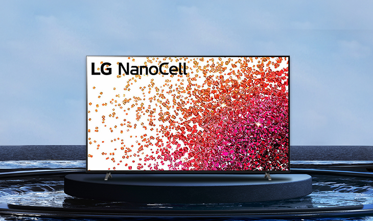 Tivi LG NanoCell 4K NANO75TPA series với độ phân giải 4K sắc nét và màu sắc thuần khiết