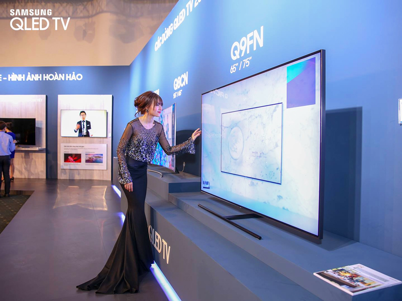 Tổng quan các dòng tivi Samsung QLED 2018