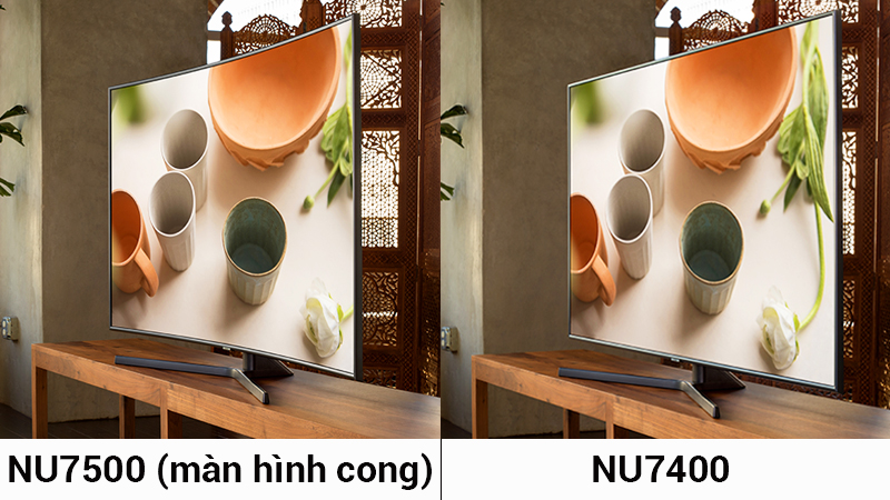 Tổng quan dòng tivi Samsung NU7800 và NU7500 2018