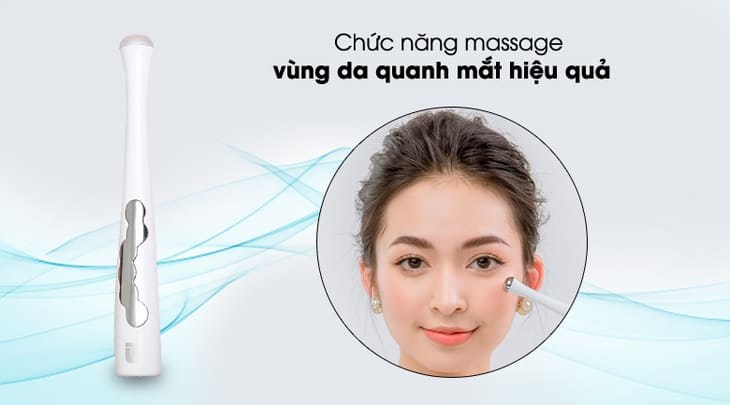 Máy massage mắt chống lão hóa Lifetrons EM-100 giúp vùng da mắt thêm săn chắc, nâng cơ sản sinh collagen chống lão hóa