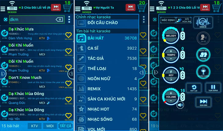 Ứng dụng Karaoke Connect bị lỗi