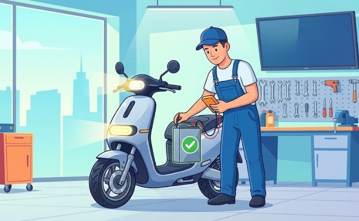 Bạn nên dắt xe máy điện ra trung tâm bảo hành đối với những lỗi khó