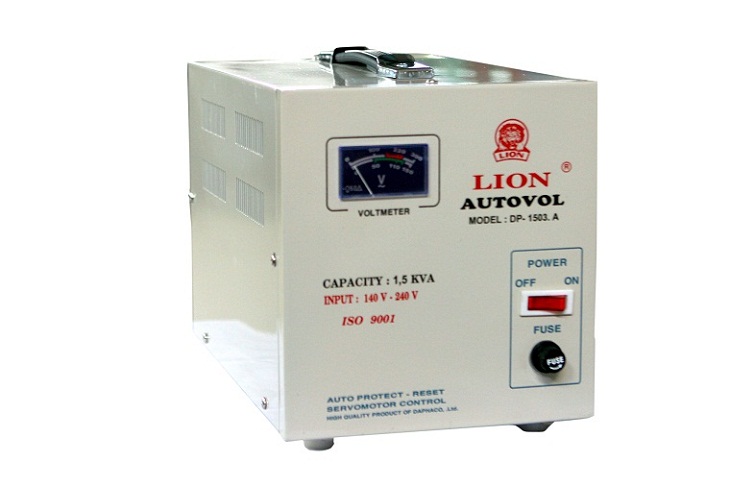 Dùng ổn áp cho nguồn điện không ổn định