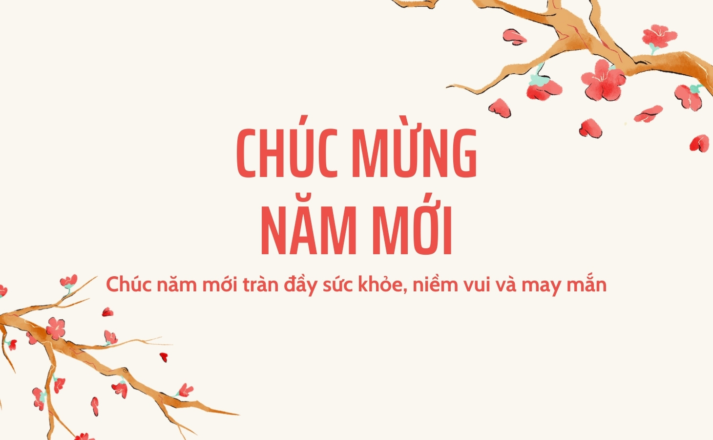 Mẫu thiệp chúc Tết truyền thống