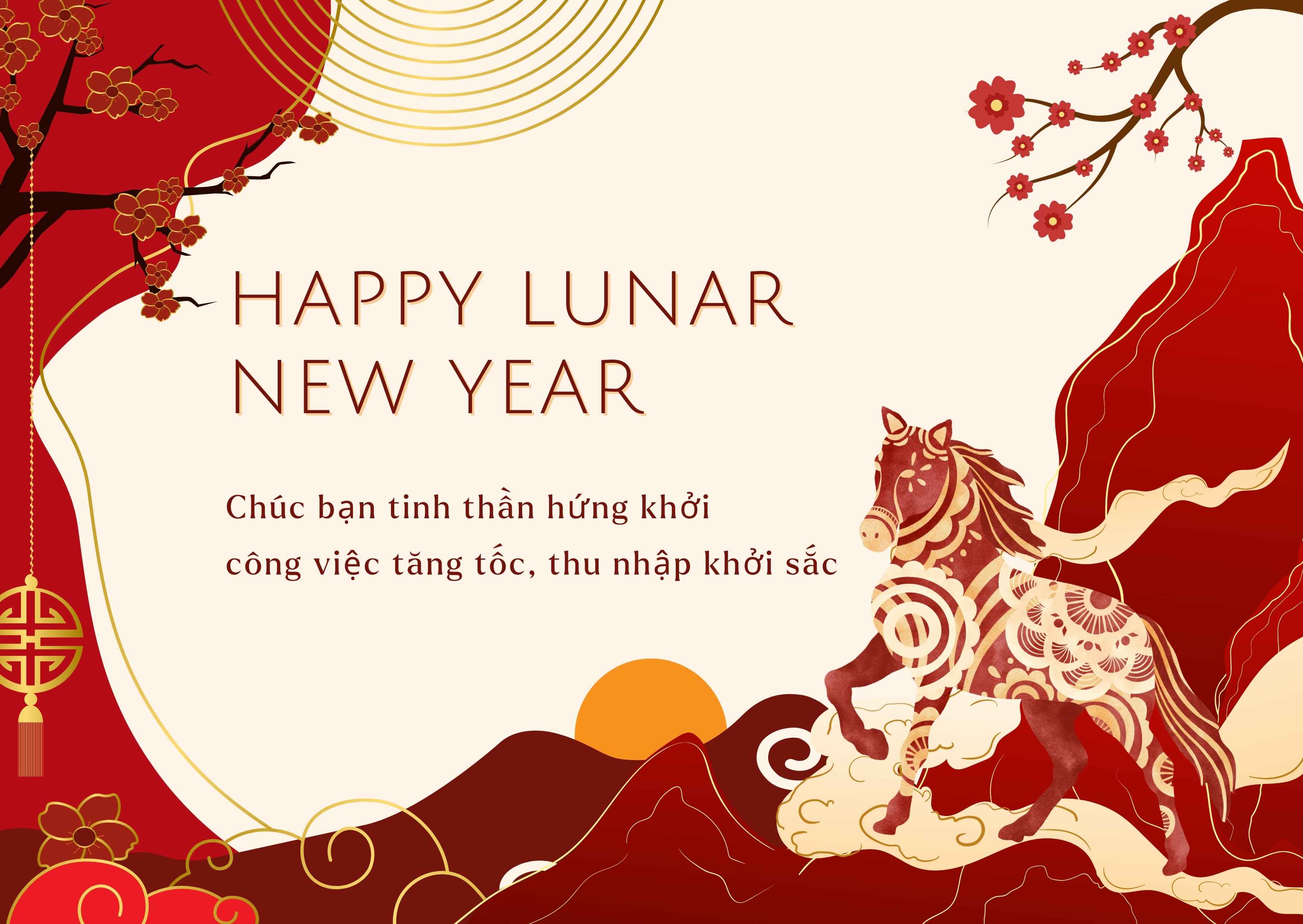 Thiệp chúc Tết năm Bính Ngọ 2