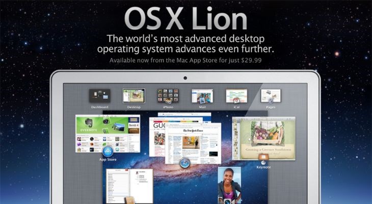 Mac OS X 10.7 sở hữu các tính năng mới như Launchpad, multi-touch