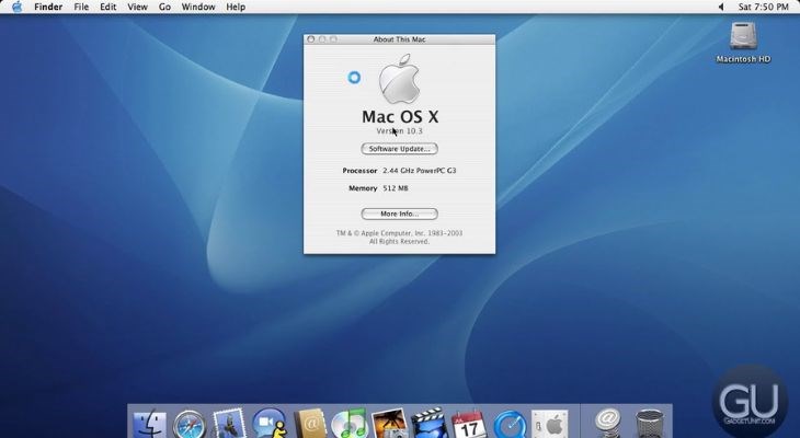 Trình duyệt Safari của Apple thay thế cho Internet Explorer trên Mac OS X 10.3