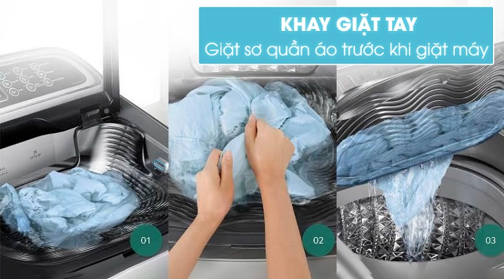 Khay giặt tay tiện lợi