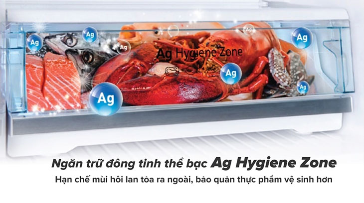 Đánh giá 2 dòng Tủ lạnh Panasonic diệt khuẩn 99.99% toàn bộ ngăn mát lần đầu tiên xuất hiện tại Việt Nam - Ngăn Ag Hygiene Zone