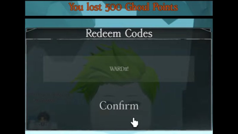 Chi tiết cách nhập code Ghoul Re mới nhất: nhập mã vào ô Insert Code rồi nhấn Confirm nhận GP
