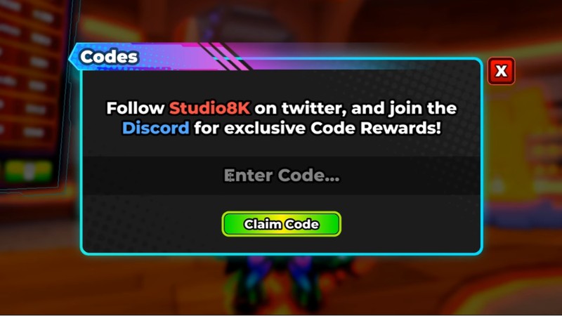 Chi tiết cách nhập code Parkour Champions mới nhất vào ô Enter Code