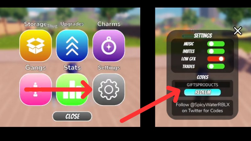 Chi tiết cách nhập code World Of Stands mới nhất: vào Settings, nhập mã và nhấn Redeem để nhận Arrows, Roka