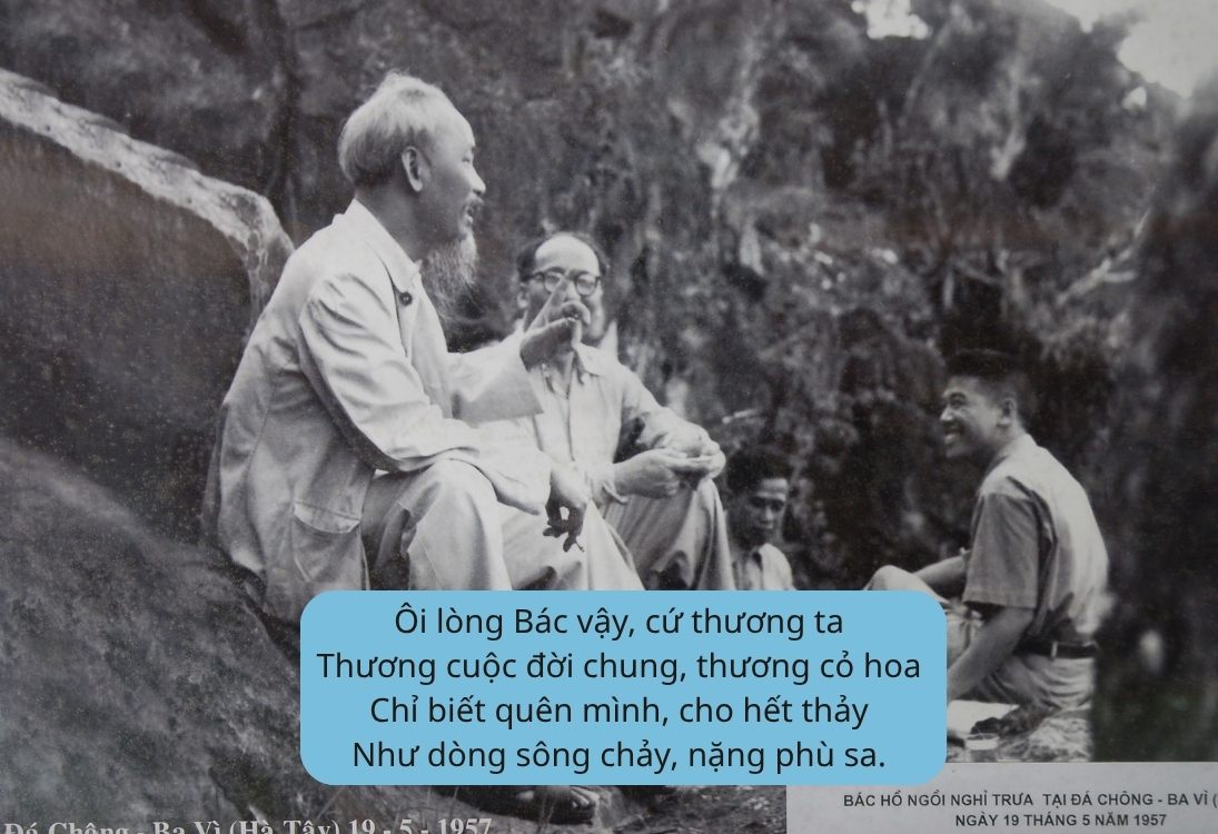 Những bài thơ của Trần Đăng Khoa về Bác Hồ