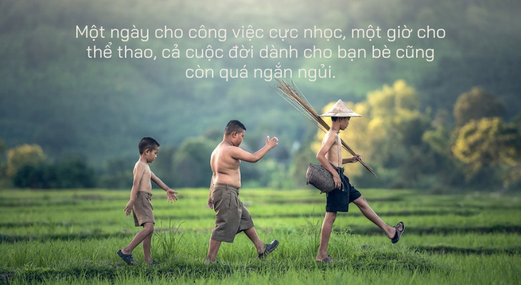Tình bạn chân thành, không vụ lợi