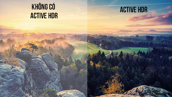 công nghệ Active HDR tiên tiến