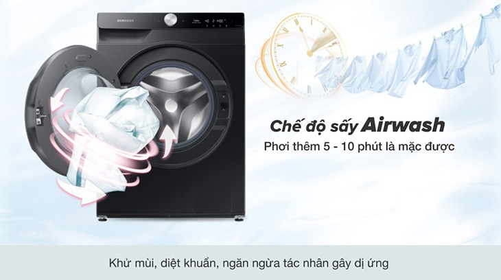 Chế độ sấy Air Wash