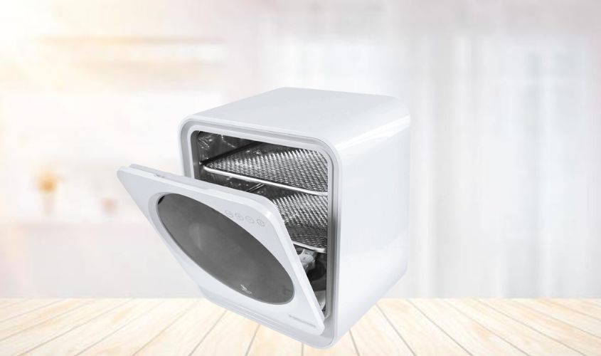 Moaz BéBé MB-025 tiệt trùng UV mạnh mẽ, chứa đến 12 bình sữa, tự động khử khuẩn lại sau mỗi 3 giờ