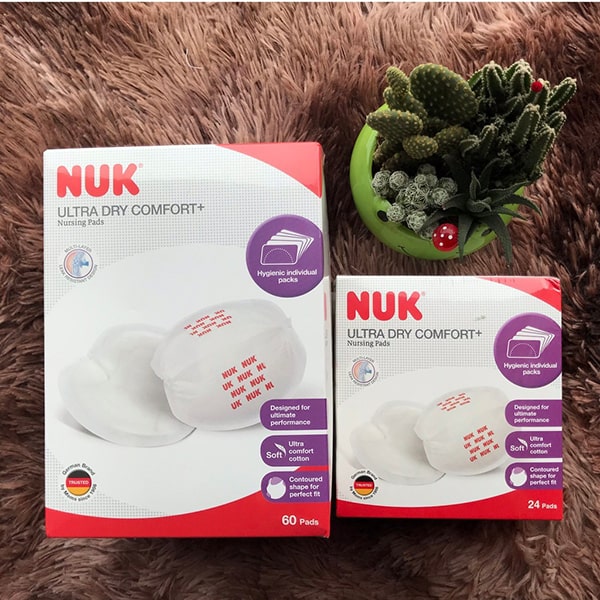 Miếng lót thấm sữa NUK Ultra Dry Comfort tạo cảm giác thoải mái khi sử dụng hằng ngày
