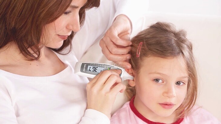 Nhiệt kế điện tử Beurer FT65 có khoảng đo nhiệt độ rộng nên có thể dùng để đo nhiệt độ của thức ăn hoặc nhiệt độ phòng