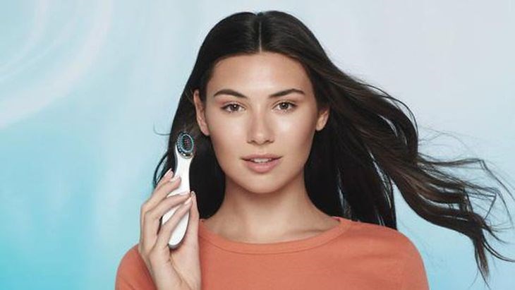 Máy đẩy tinh chất Nuskin giúp chăm sóc da mặt hiệu quả