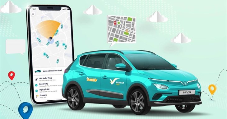 Ứng dụng Xanh SM cho bạn biết chính xác khoảng cách giữa điểm đến và điểm đi cùng ước tính chi phí chi tiết