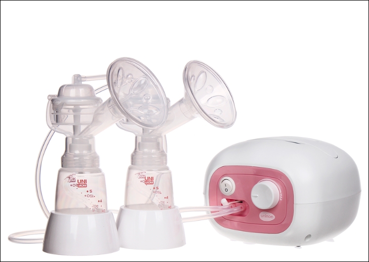 Máy được trang bị thêm phễu massage bằng silicon khá mềm mại