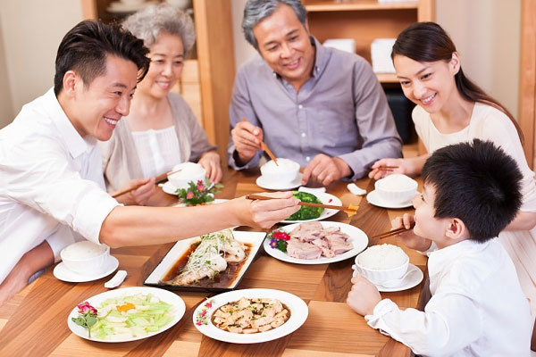 Một bữa tối ấm cúng