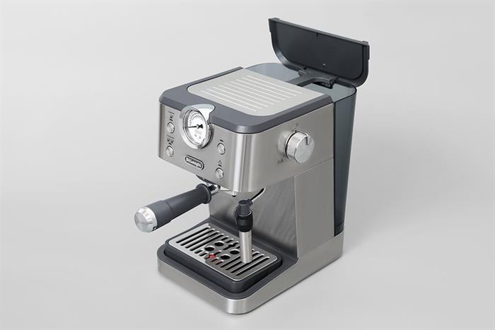 Máy pha cà phê Delonghi EM450.M có công suất 1325W thời gian chiết xuất khoảng 30 giây, phù hợp người thích pha cà phê nhanh