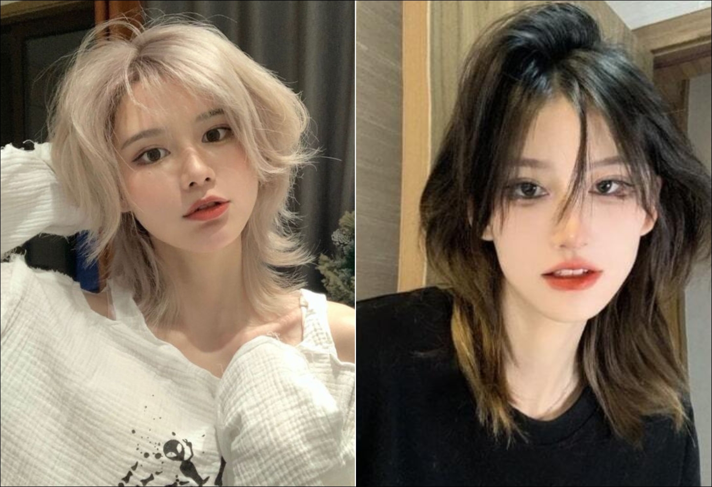 Tóc Mullet Layer ngắn tôn lên cá tính mạnh mẽ