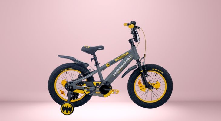 Xe Đạp Trẻ Em Nam Thống Nhất Batman 16 inch đáp ứng nhu cầu vui chơi, rèn luyện thể chất cho trẻ