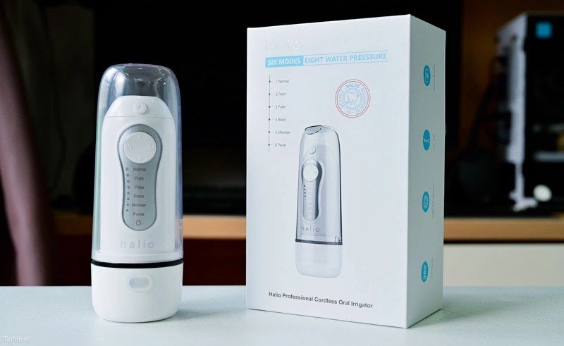 Máy tăm nước Halio được  tích hợp nhiều tiện ích và công nghệ mới
