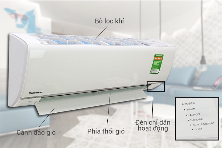 Điều hòa Panasonic 1 HP CU/CS-S9RKH-8