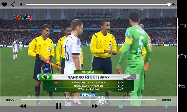Chất lượng và giao diện khi xem trực tuyến World Cup