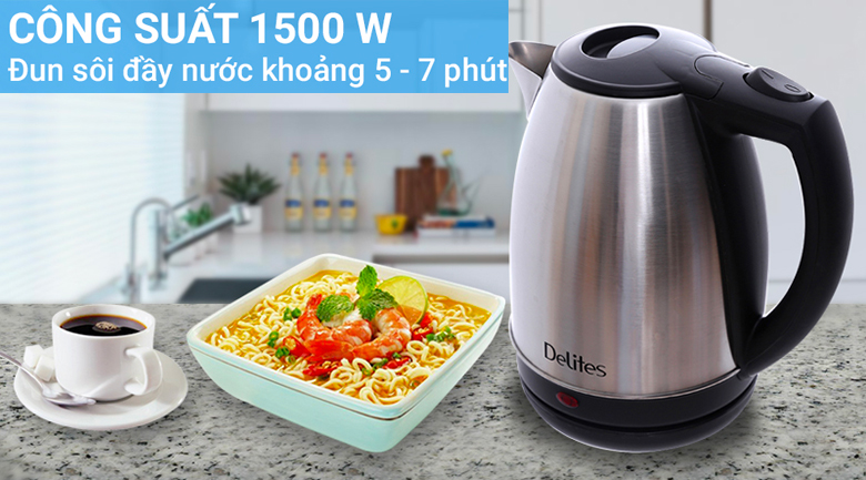 Bình siêu tốc Delites ST18S02
