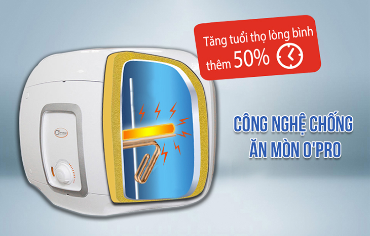 Bình nóng lạnh Atlantic SWH 30 M 30 lít
