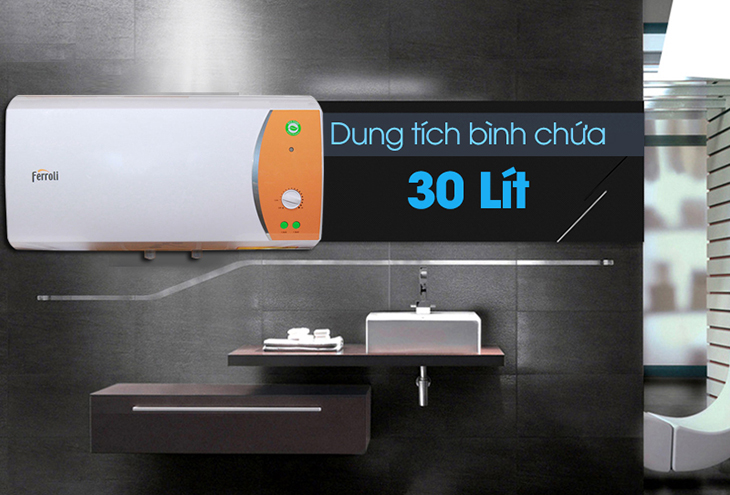 Bình nóng lạnh Ferroli VERDI 30L TE 30 lít