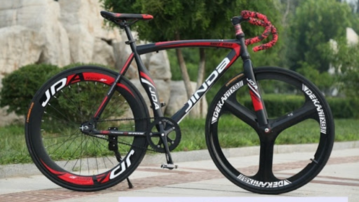 Xe đạp Fixed Gear Jinda với cấu hình xe cực khủng