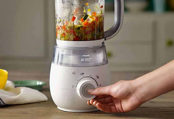 Nên chọn mua thiết bị nào để xay hấp thức ăn cho bé?