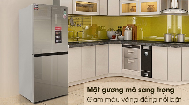 Tủ lạnh Sharp Inverter 401 lít SJ-FXP480VG-CH