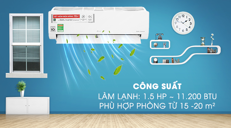 Máy lạnh LG Inverter 1.5 HP V13ENH1
